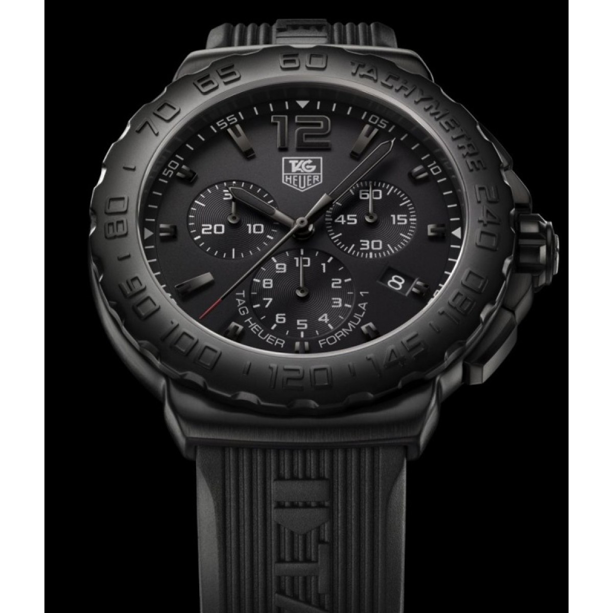 relogio tag heuer preto