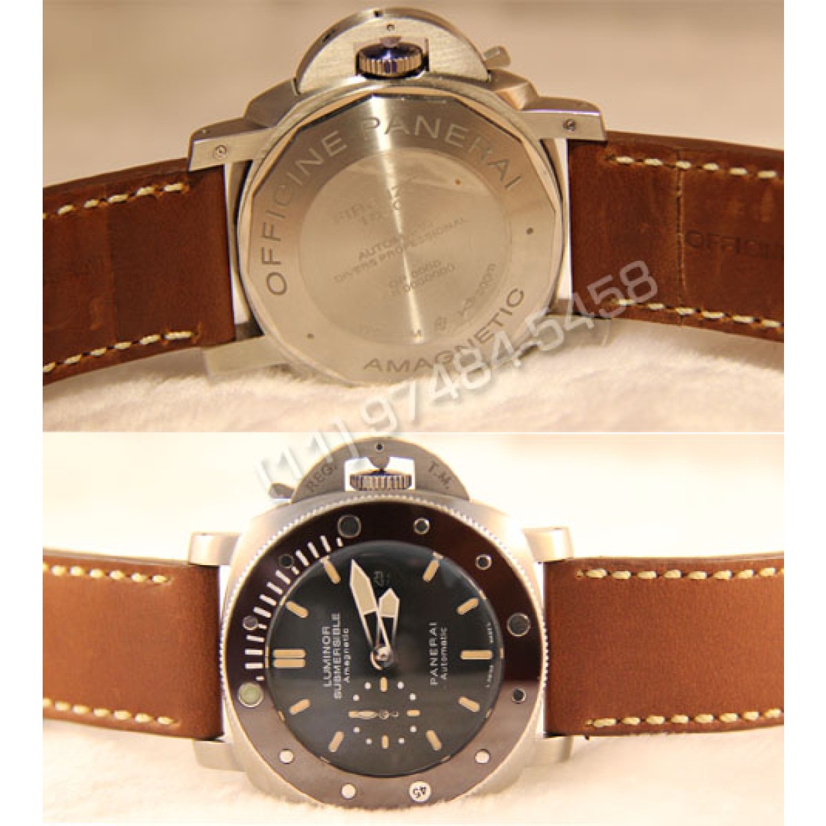 Relógio panerai luminor submersible sales