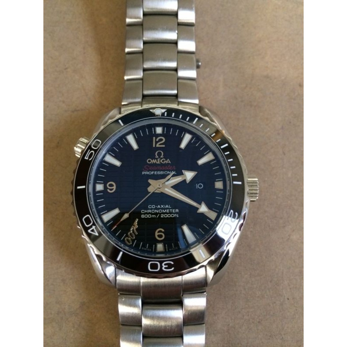 relogio omega 007 seamaster professional chronometer