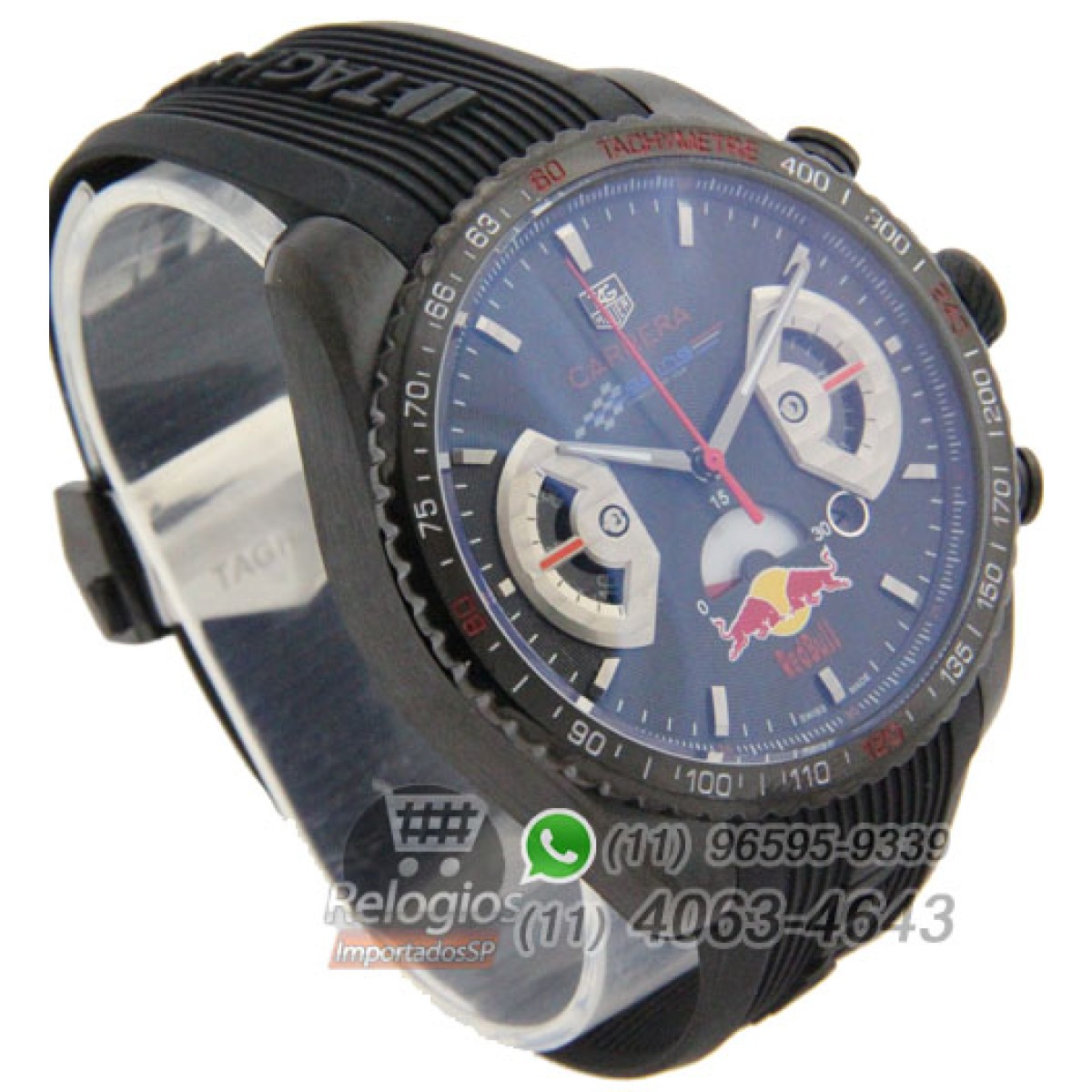 Relógio Réplica Tag Heuer Carrera Racing Red Bull Racing