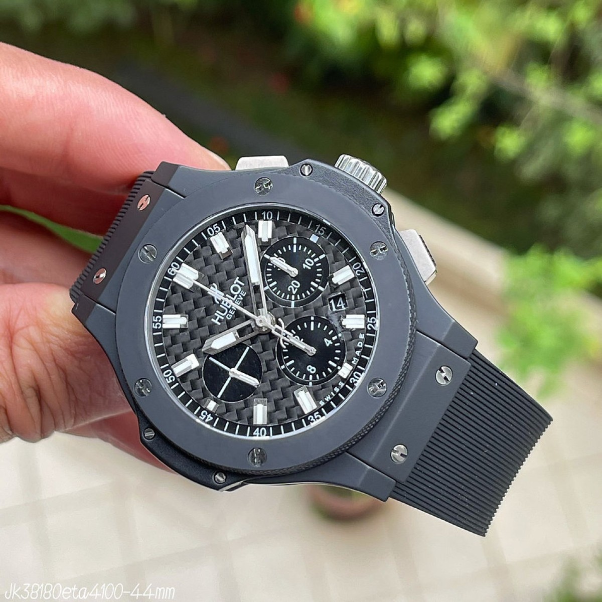 SUPER CLONE M QUINA ETA HUBLOT BIG BANG PRETO 44MM
