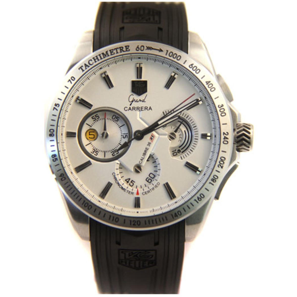 22MM LEATHER BAND STRAP FOR 43MM TAG HEUER CARRERA CALIBRE 1887