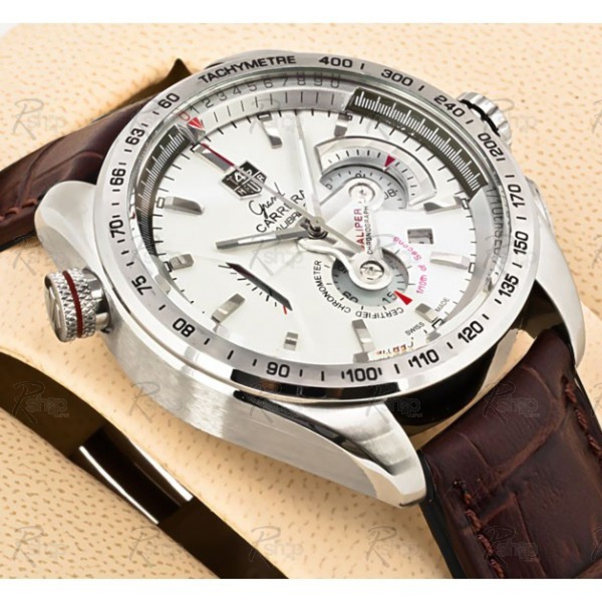Rel gio R plica Tag Heuer Carrera Calibre 36Rs Marron