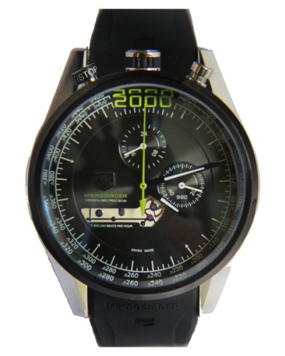 Rel gio R plica Tag Heuer Mikrogirder 2000 Verde