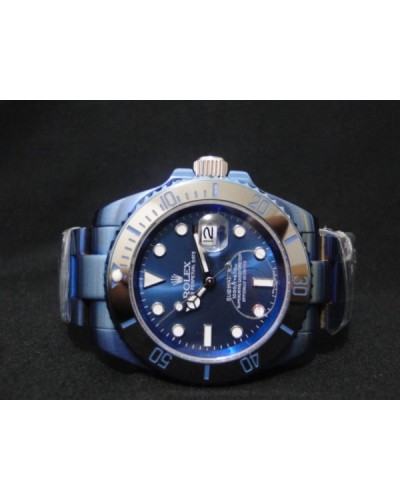 Relógio Réplica Rolex Submariner Blue