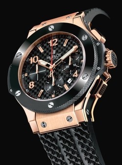 Relógio Réplica Hublot Big Band Red Gold Black Ceramic