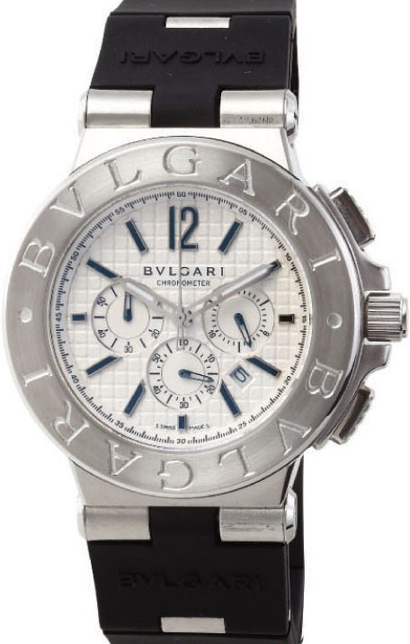 Bulgari Titanium Aço