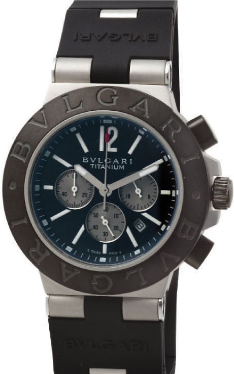 Relógio Bulgari Titanium Black