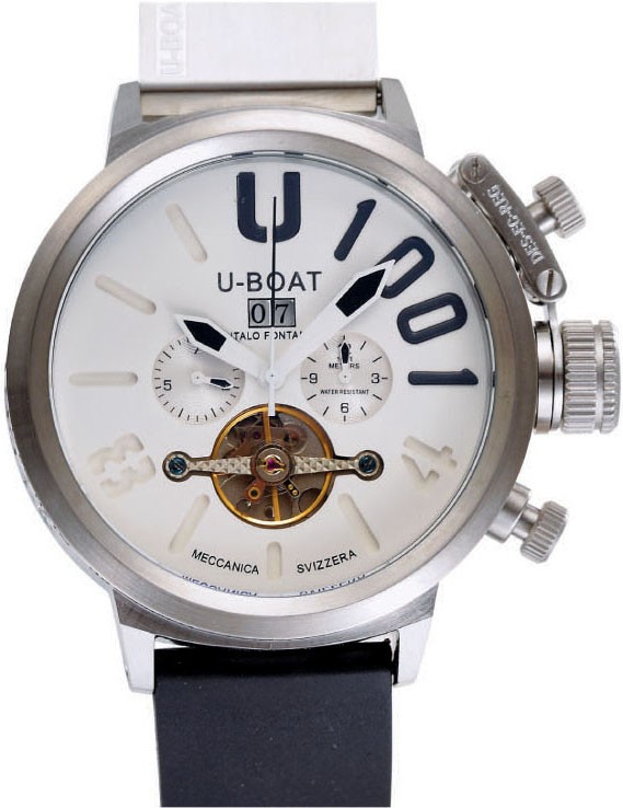 Relógio Réplica U-Boat U-1001 Branco