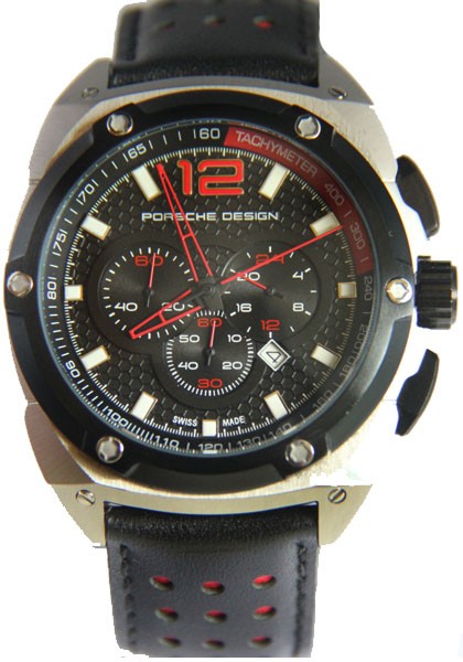 Relógio Réplica Porche Design Couro