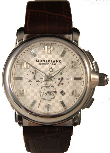 Relógio Réplica Montblanc Chronograph White 