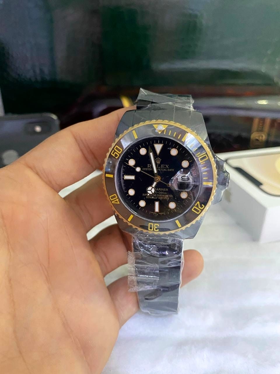 Relógio Réplica Rolex Black Cerâmica