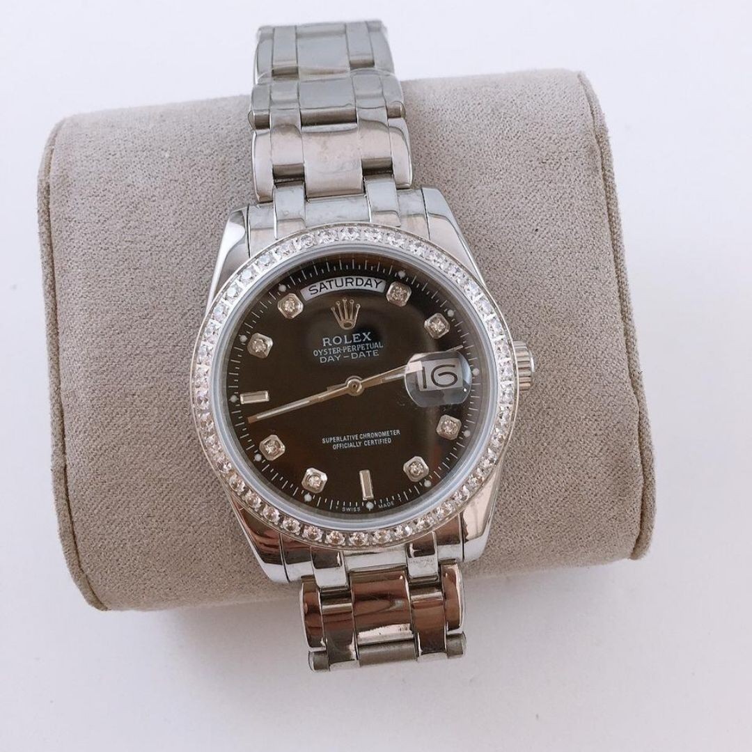 Réplica de Relógio Rolex DayDate Pedra 2