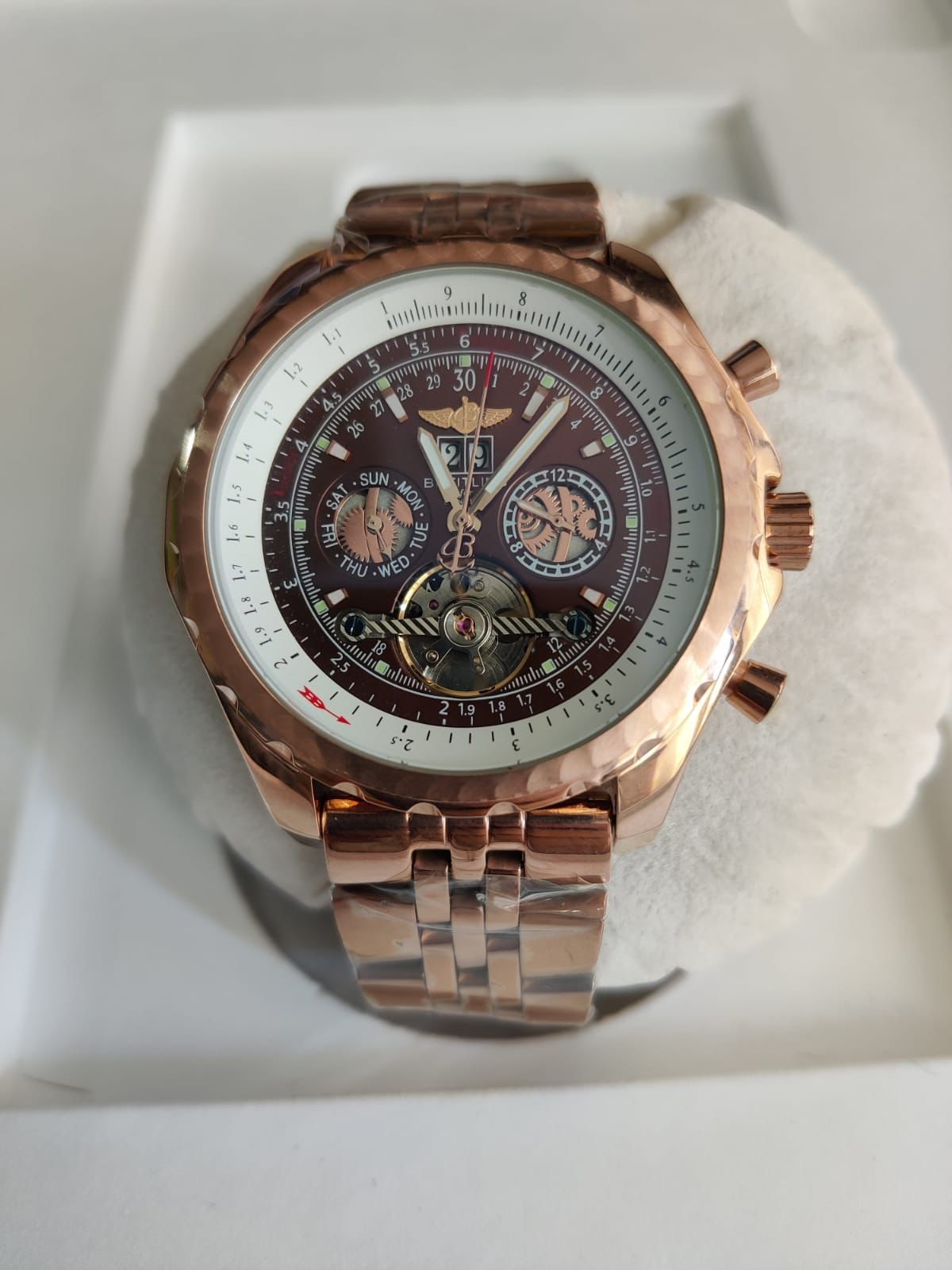 Réplica de Relógio Breitling Aço