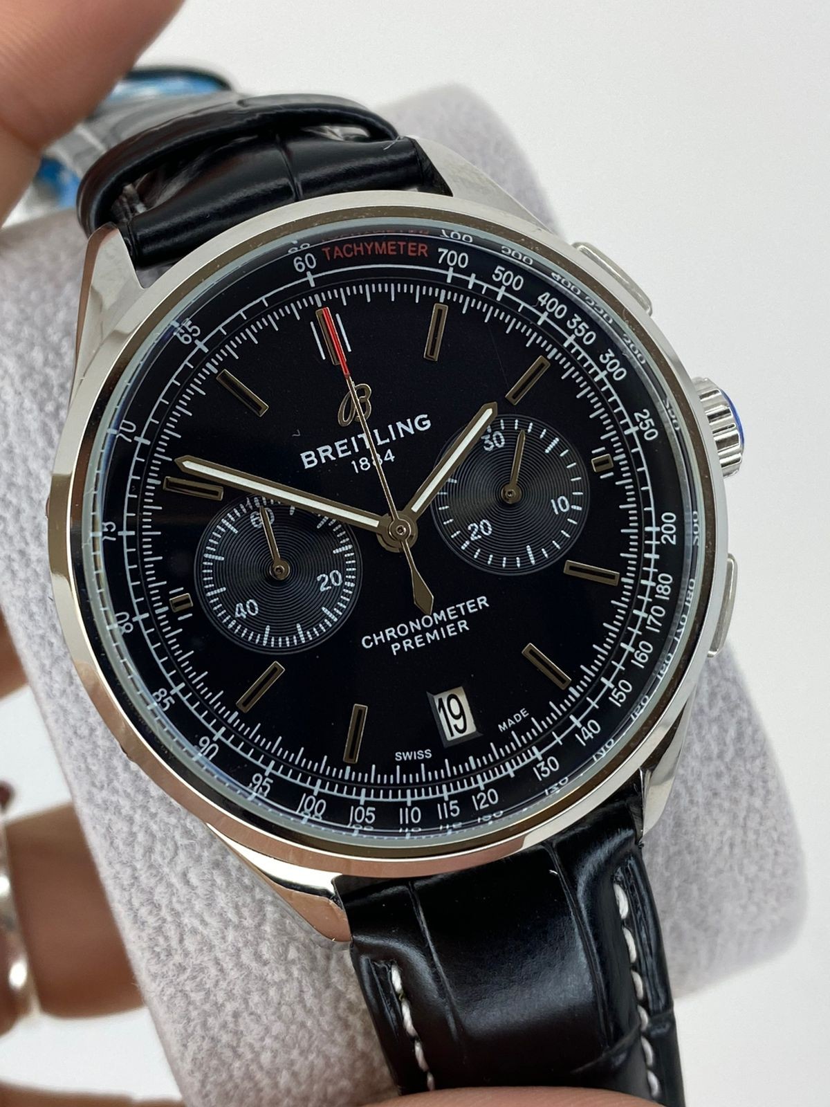 Réplica de Relógio Breitling Couro