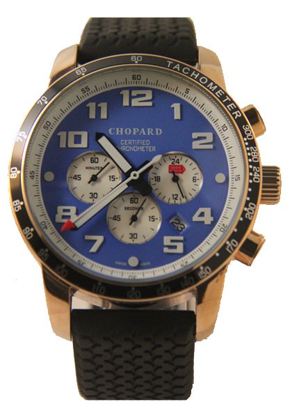 Relógio Réplica Chopard Mille Miglia BLue Gold