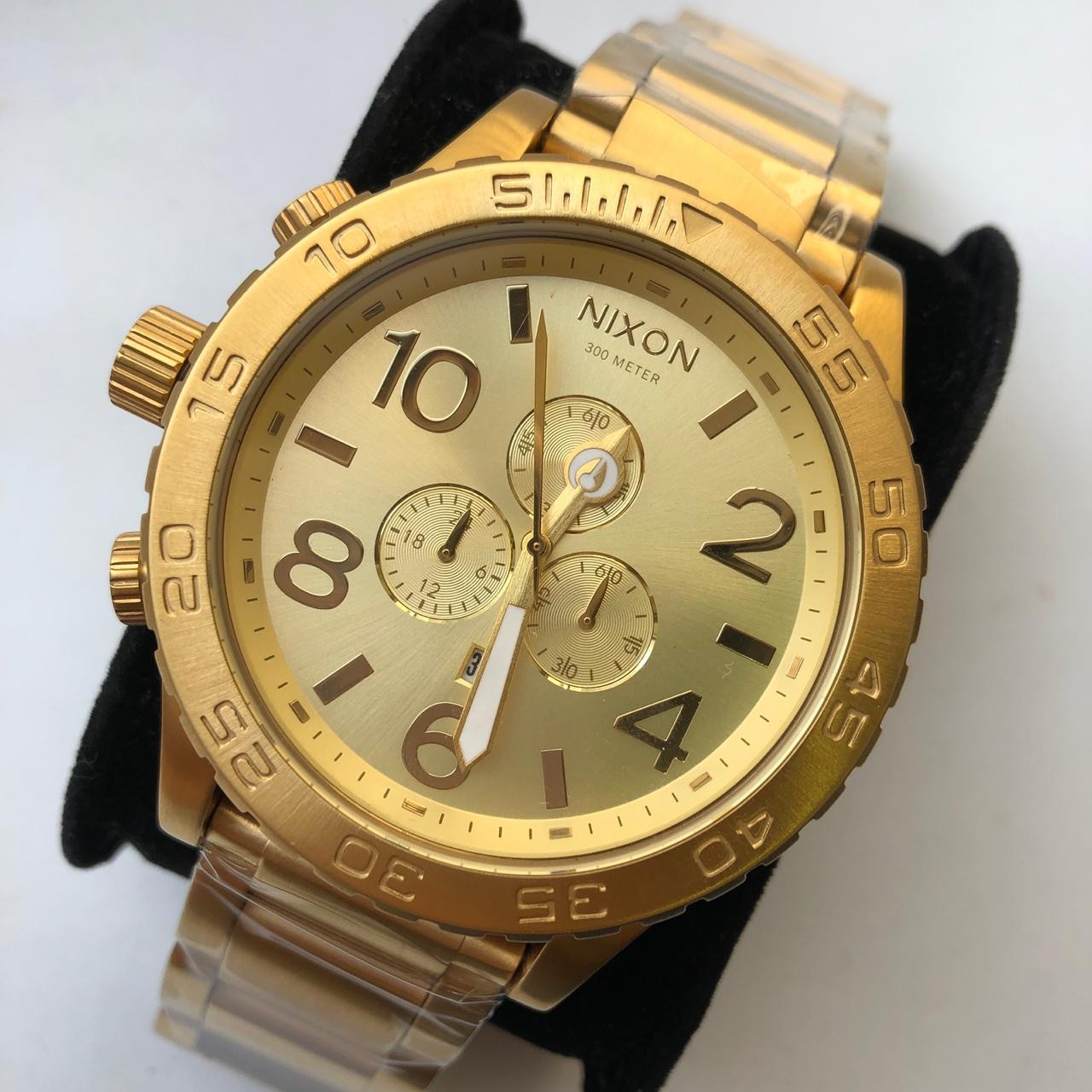 Relógio Réplica Nixon Dourado