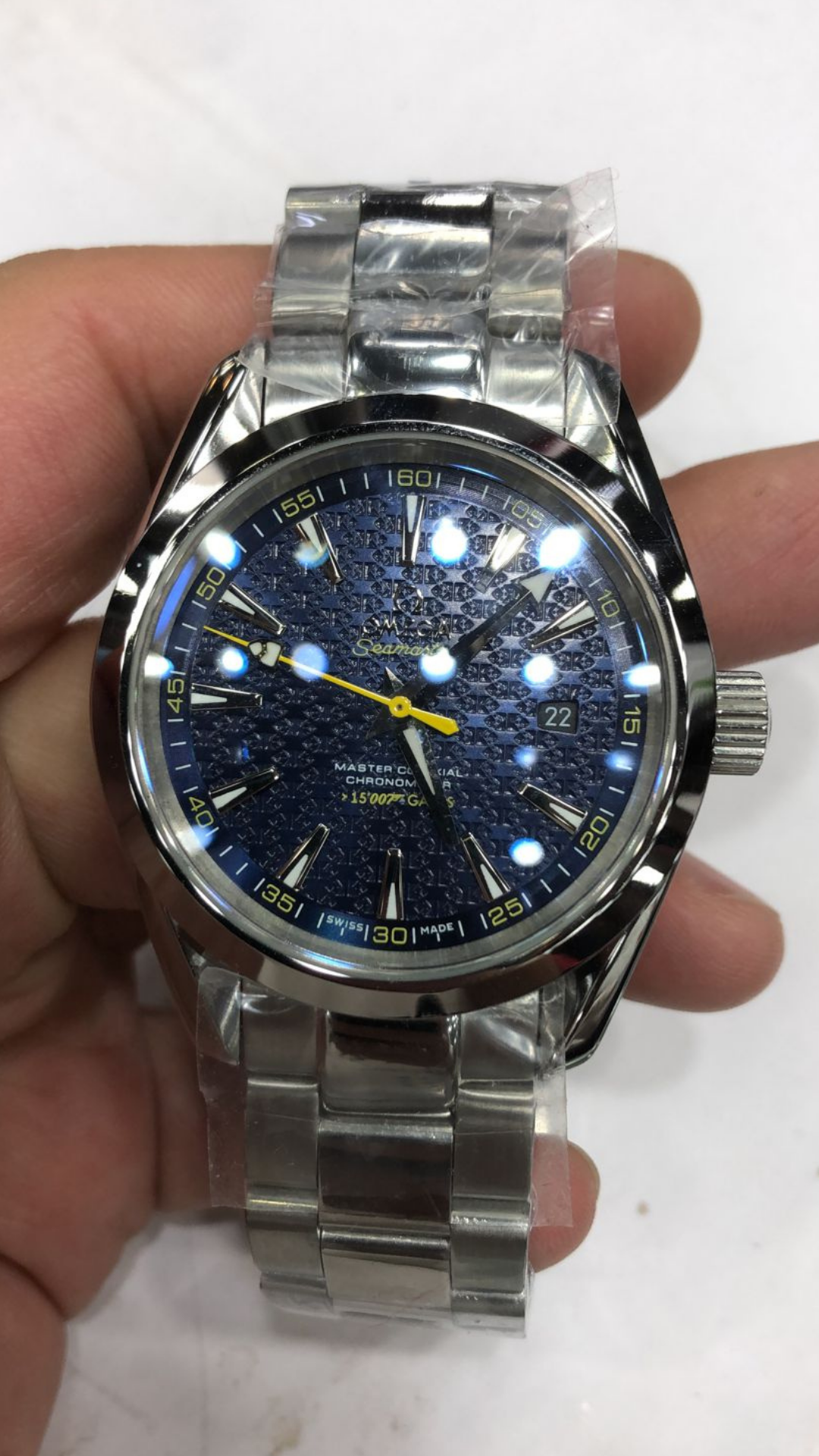 Réplica de Relógio Ômega Seamaster Automático