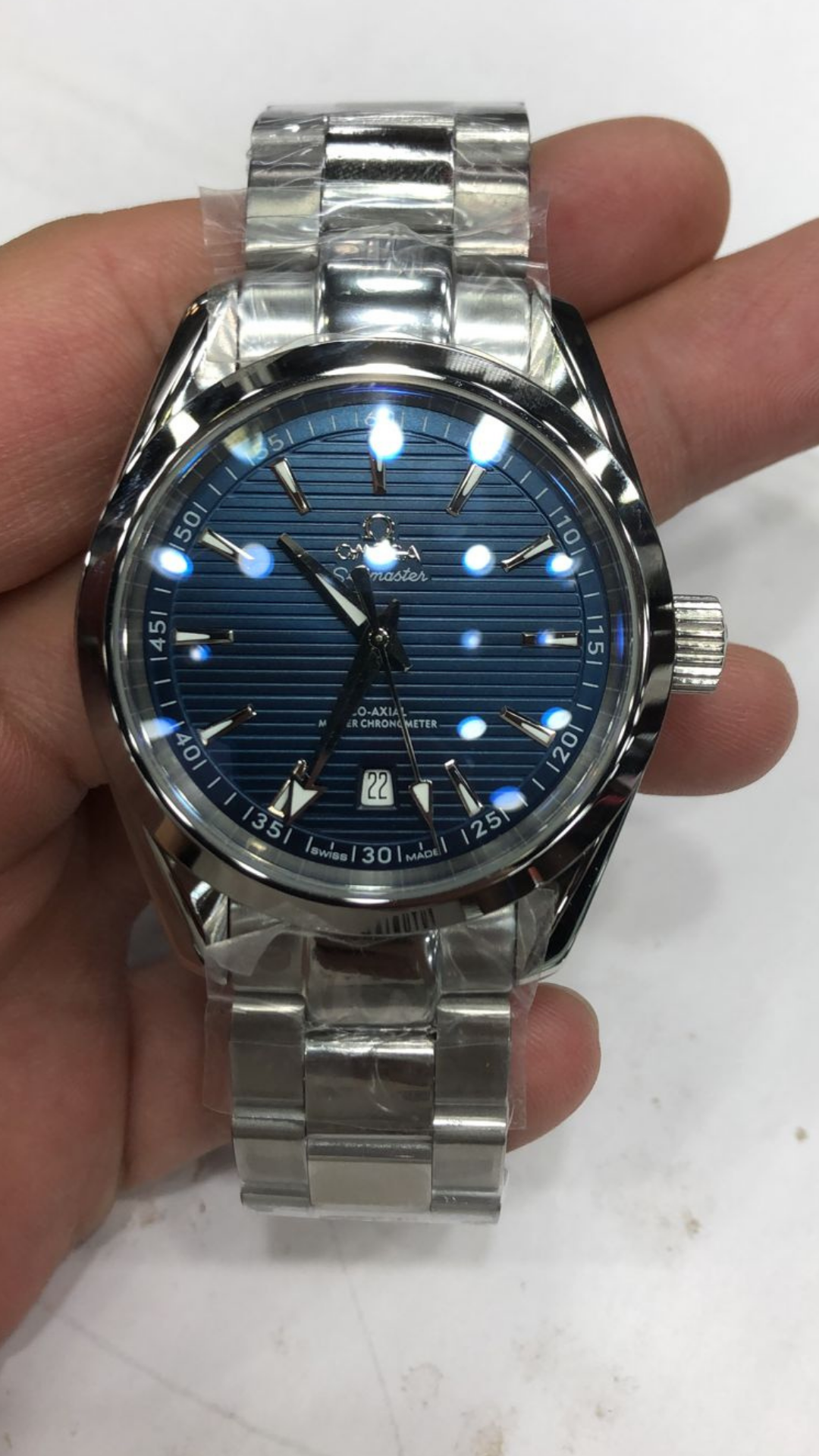 Réplica de Relógio Ômega Seamaster Automático