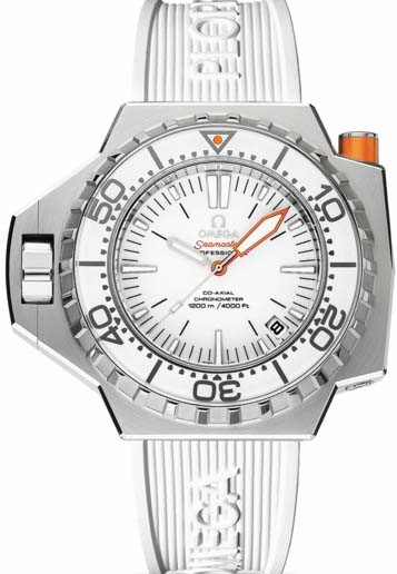 Relógio Réplica Omega Seamaster Ploprof White 