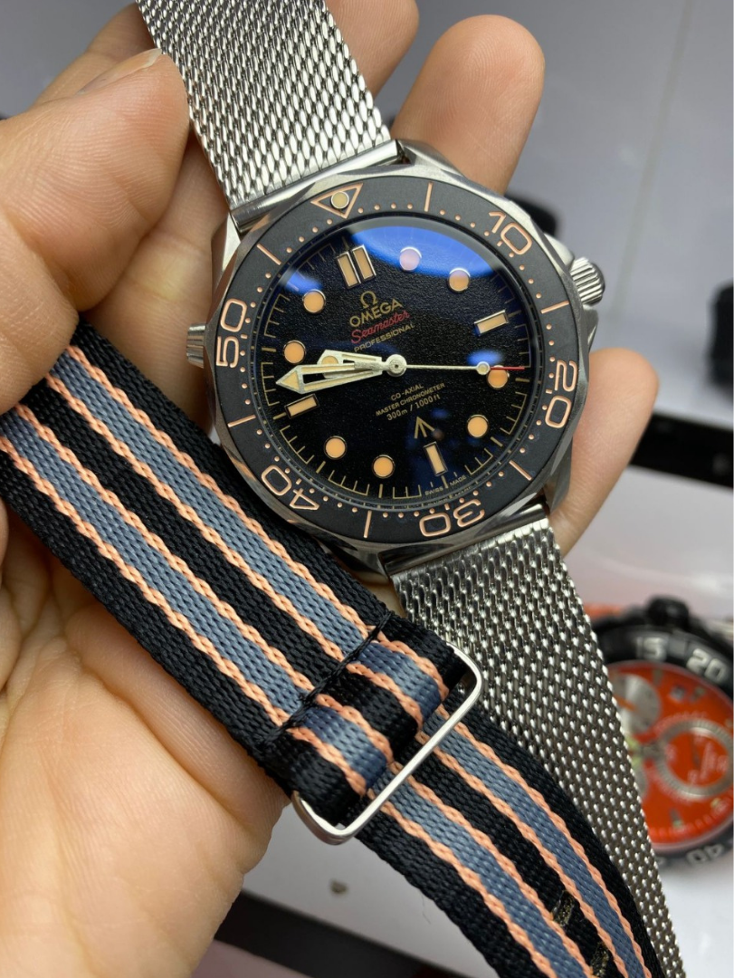 Réplica de Relógio Ômega Seamaster 2 Pulseira