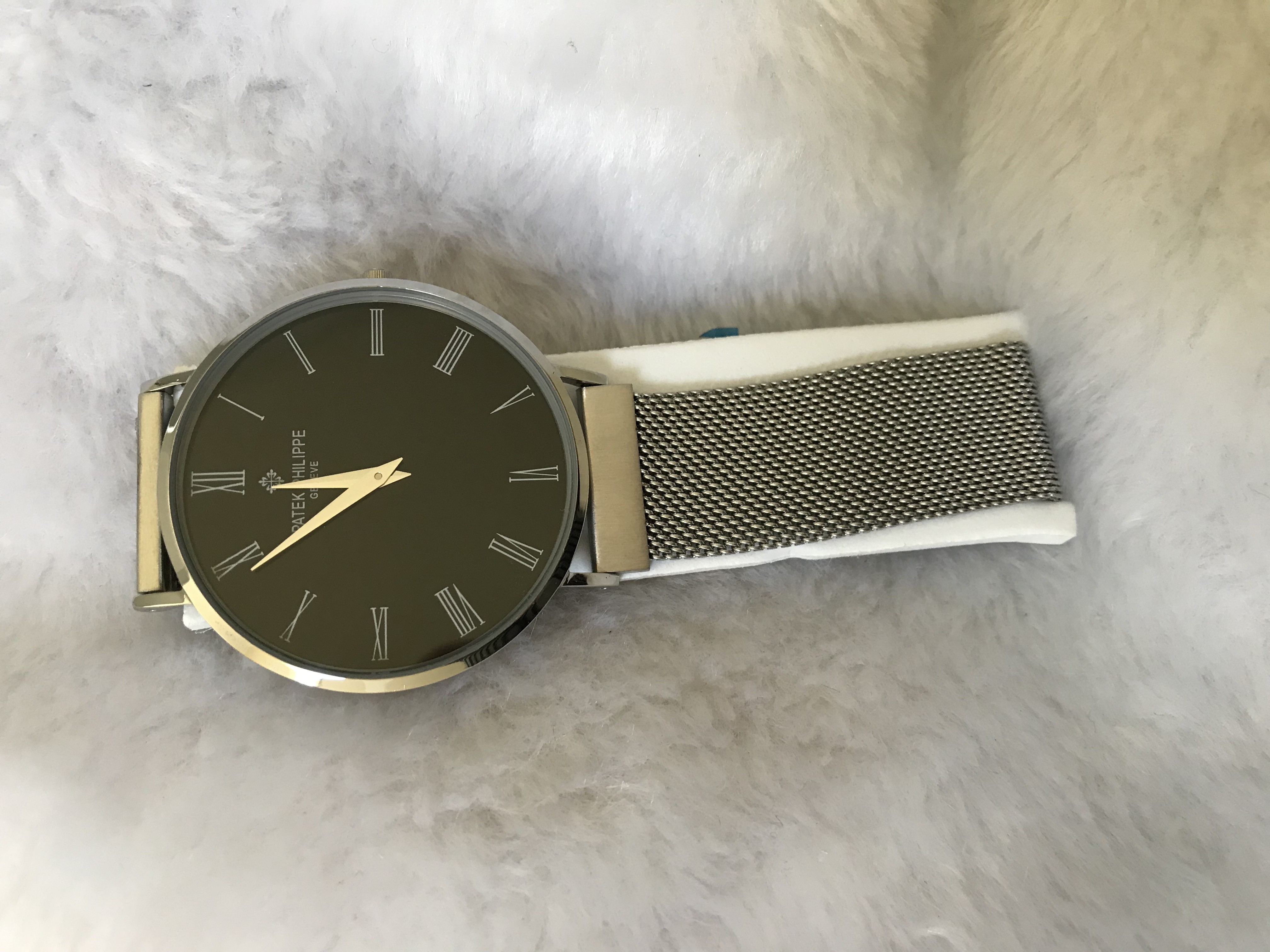 Réplica de Relógio Patek Philippe Aço Fino