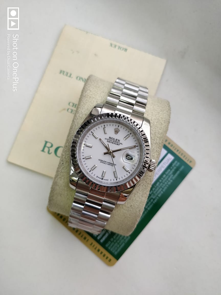Relógio Réplica Rolex Oyster Perpertual DateJust