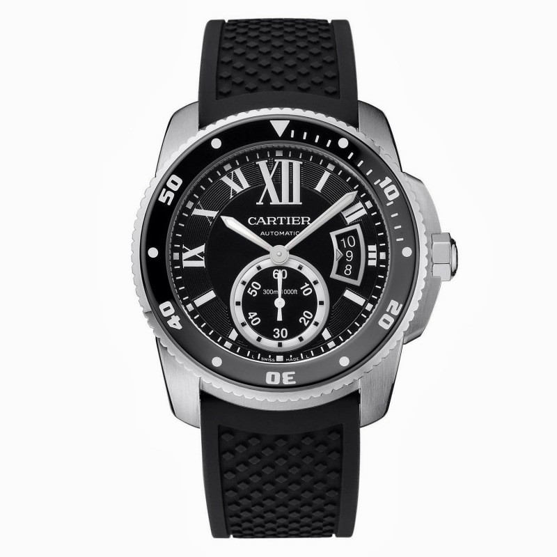 Relógio Réplica Cartier Calibre Diver Black