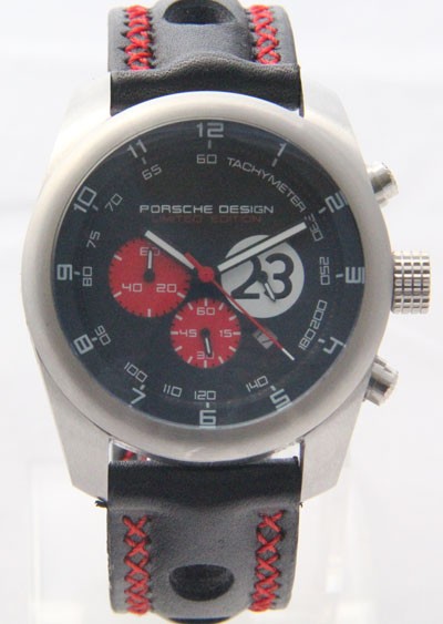 Relógio Réplica Porsche Design Limited Edition Black Red ( Promoção )