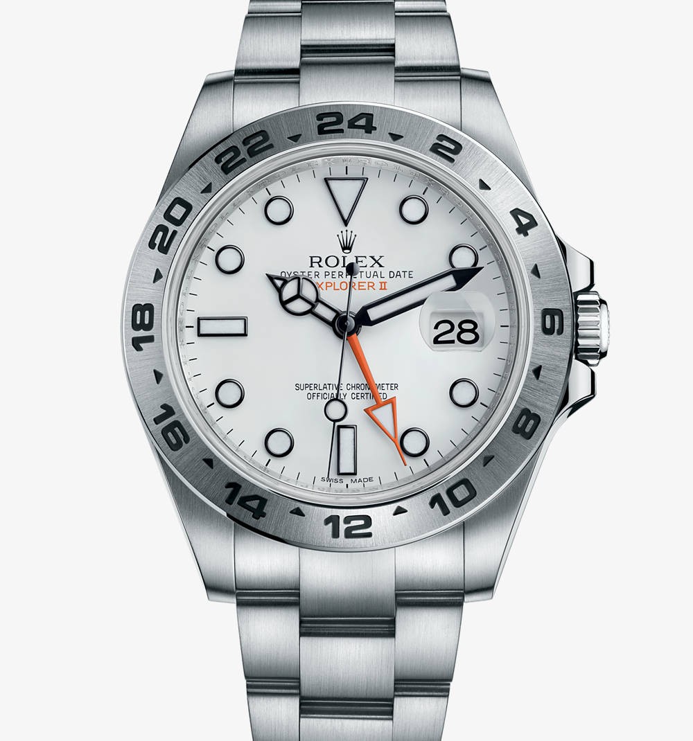 Relógio Réplica Rolex Explorer ll Orange