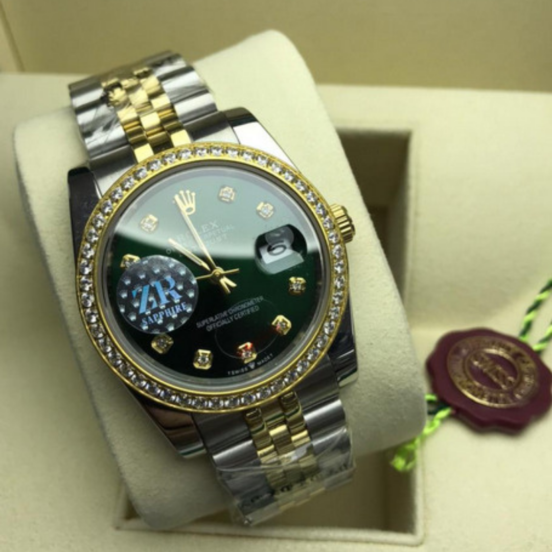 Relógio Réplica Rolex DayDate Pedra Jubilee