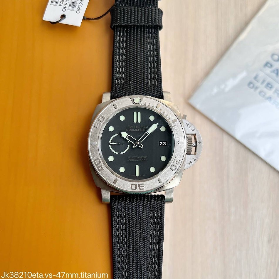  SUPER CLONE MÁQUINA ETA - PANERAI LUMINOR SUBMERSIBLE MIKE HORN PAM00984 47MM