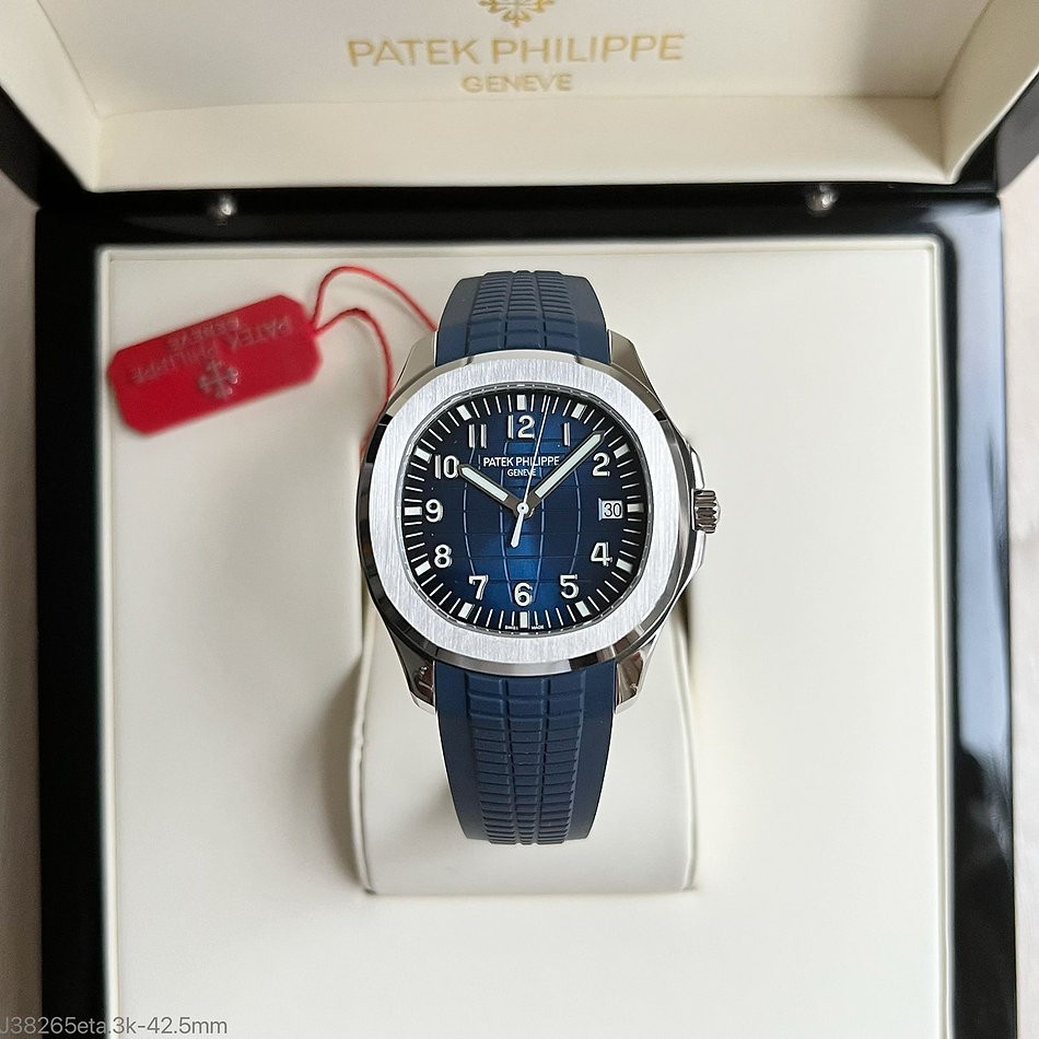  SUPER CLONE MÁQUINA ETA - PATEK PHILIPPE AQUANAUT 40MM AZUL