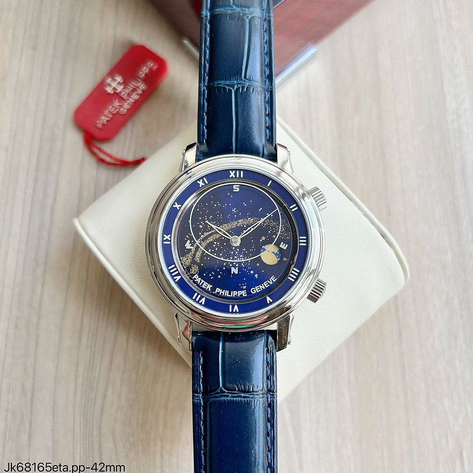  SUPER CLONE MÁQUINA ETA - PATEK PHILIPPE GRAND COMPLICATIONS MOON 42MM