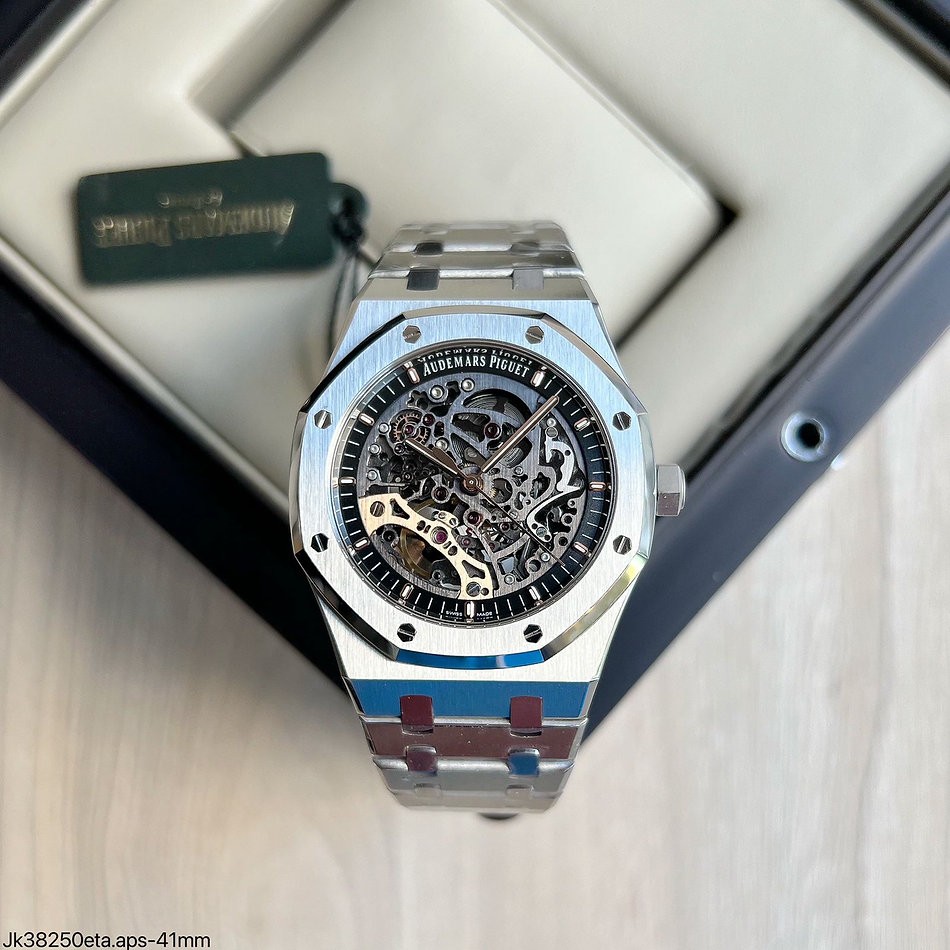  SUPER CLONE MÁQUINA ETA - AUDEMARS PIGUET ROYAL OAK 41MM ESQUELETO