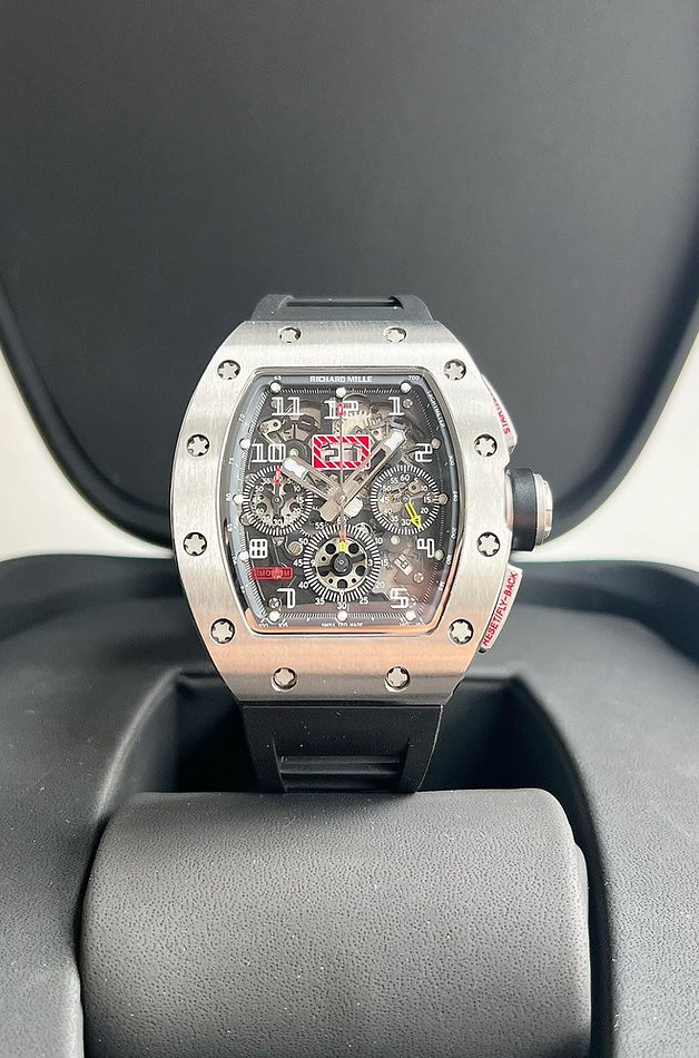  SUPER CLONE MÁQUINA ETA - RICHARD MILLE RM 011 FELIPE MASSA PRATA
