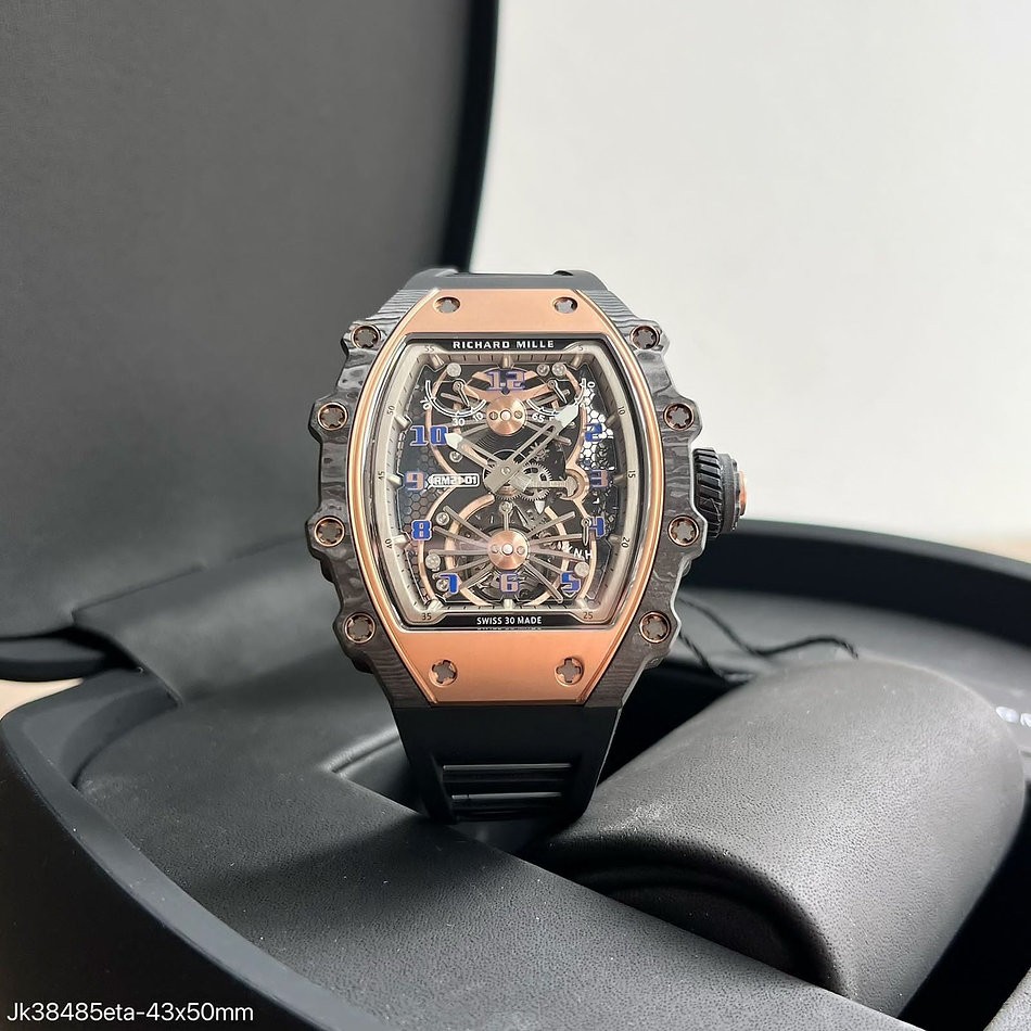  SUPER CLONE MÁQUINA ETA - RICHARD MILLE RM 21-01 CARBON ROSE