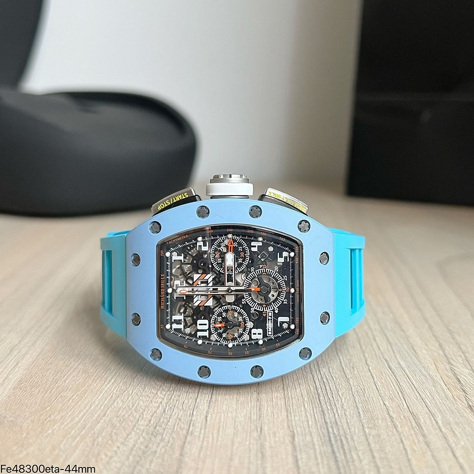  SUPER CLONE MÁQUINA ETA - RICHARD MILLE RM 011 FELIPE MASSA AZUL
