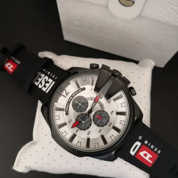 Réplica de Relógio Diesel 10 Bar Borracha 