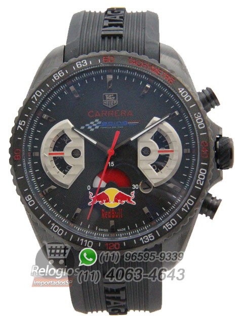 Relógio Réplica Tag Heuer Carrera Racing Red Bull Racing
