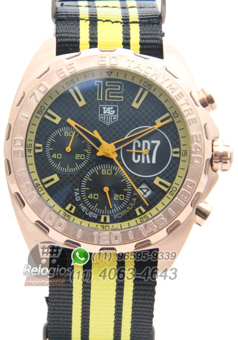 Relógio Réplica Tag Heuer Formula 1 Cr7