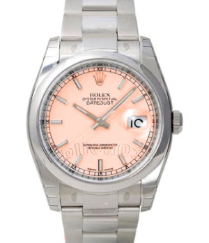 Relógio Réplica Rolex DateJust Salmão