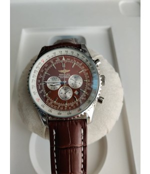 Réplica de Relógio Breitling Navitimer  Couro