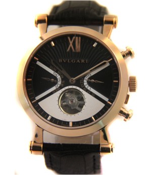 Relógio Réplica Bulgari Sotiro Gold Black