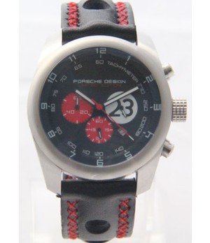 Relógio Réplica Porsche Design Limited Edition Black Red ( Promoção )