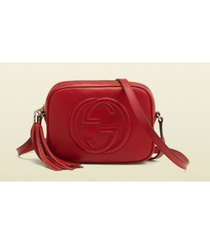 Réplica de Bolsa Gucci Soho Disco Vermelha