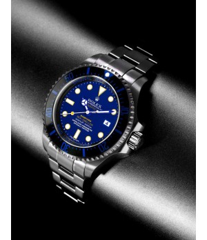 Relógio Réplica Rolex Seadweller Azul Bamford