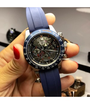 RRéplica de Relógio Rolex Daytona La Montoya Artisans De Genève - Borracha - várias cores