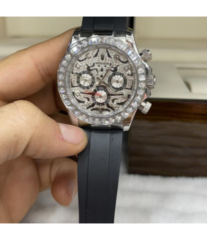 Relógio Réplica Rolex Borracha