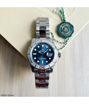  SUPER CLONE MÁQUINA ETA - ROLEX YACHT-MASTER AZUL 40MM